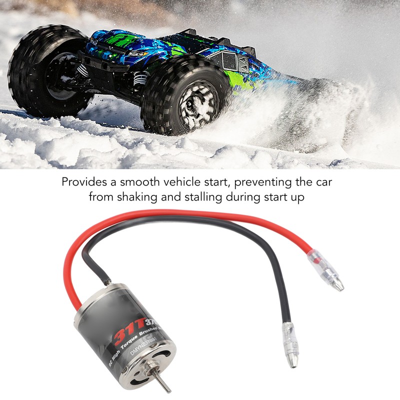 370 Brushed Motor 31T Low Noise Stainless Steel Large Torsion