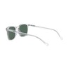 Vogue Eyewear Men's VO5328S Square Sunglasses, Transparent/Dark Green, 52 mm