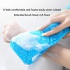 Silicone Body Scrubber (Blue)