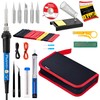 Soldering Iron Kit, 60W Soldering Iron, 5 Soldering Iron Tips,