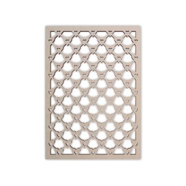 Lattice Panel with a Heart Decorative Design MDF Home & Yard Décor - Wall Panel - Privacy Screen - Trellis - Indoor and Outdoor Use
