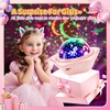 PIKOY Night Light for Kids, 90 Modes+6 Films+Dimmer+Timer+Remote Kids Night