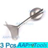 AAPROTOOLS Set of 3 AUVARD Weight Speculum Standard Stainless Steel
