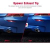 Upower 4" to 10" Exhaust Tip Mirror Polished 4 Inch