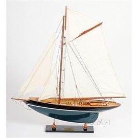 HomeStock Gothic Grace Painted Model Sailing Boat, Handcrafted from High-Grade Woods with Intricate Details, Perfect for Home or Office Decor, Elegant Design and Rich History