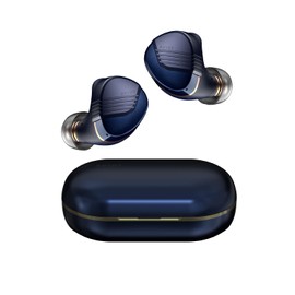 AVIOT TE-W1 Adaptive Hybrid Noise Cancelling Wireless Earphones, Coaxial 3D System, High Resolution Compatible, Earphones, Dual Dynamic Driver, Metal Nozzle, Multi-Point Support, Up to 50 Hours