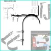Unbranded Mailbox Latch and Handle Kit, Iron Latch Replacement Set