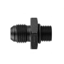 Motorsport an -6 (AN6 an 06) to M12x1.25 Metric Adapter Black