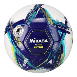 Mikasa Futsal Ball No. 4 Japan Football Association Test Ball OrgestA (For General University, High School Students, Junior High School Students), Hand-Sewn, Blue, FS451E-BL Recommended Inner Pressure