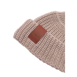 kabak Burglar Beanie Breathable Short Knitted Organic Cotton Street Style Unisex Head Warmer Fishing Hat, beige