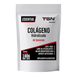 TSN | TESTROL ESSENTIAL Series | Línea ESSENTIAL Oficial | Aminoacidos y minerales essenciales. (COLÁGENO HIDRALIZADO POLVO 80 SERVICIOS)