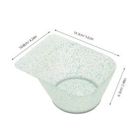 ORFOFE DIY Hair Coloring Kit Tinting Mixing Bowl Hair Dye Supplies for Glitter Mask Shaving