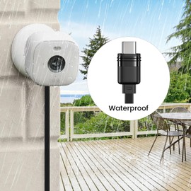 YEAOI 2-Pack 30 ft Power Cord and Adapter for Blink Mini 2 and Outdoor 4, Outdoor Camera Extension Cable