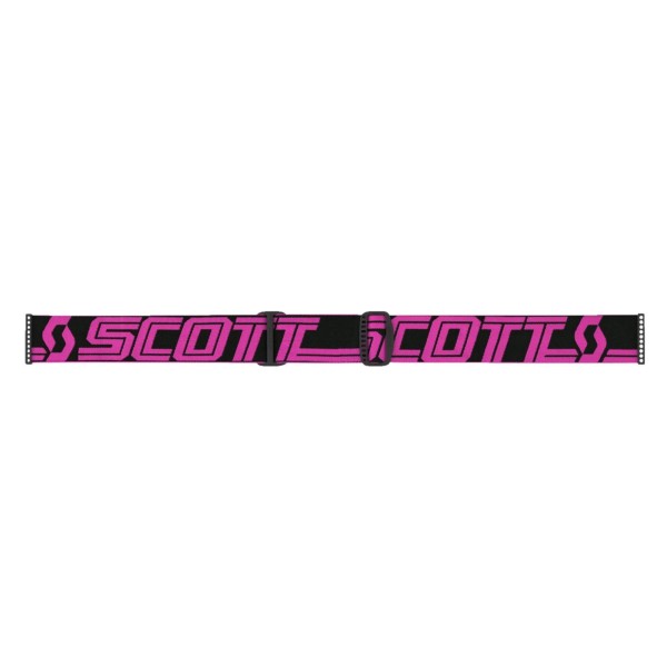 Scott Fury Snow Cross Goggles - Black/Pink w/Enhancer Rose Chrome