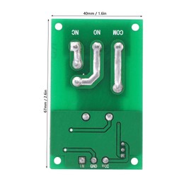 Trigger Relay Module High Performance Disposable Trigger Optocoupler Isolating Relay 30A YYG-2 for High/Low Levels (24VDC)