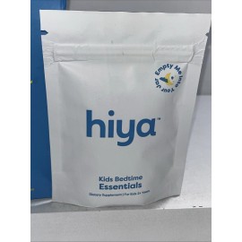 Unbranded 2 Sealed Hiya Kids Bedtime Essentials, 30 Chewables, 1 Missing Box