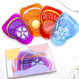 Pouch Gel Hand Warmers Used for Outdoor, Indoor, Working, Studying, Camping, Warm Gifts for Adults or Kids (Four Seasons)