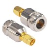 BOOBRIE SMAP to NJ (Male) Coaxial Converter Connector, Low Loss