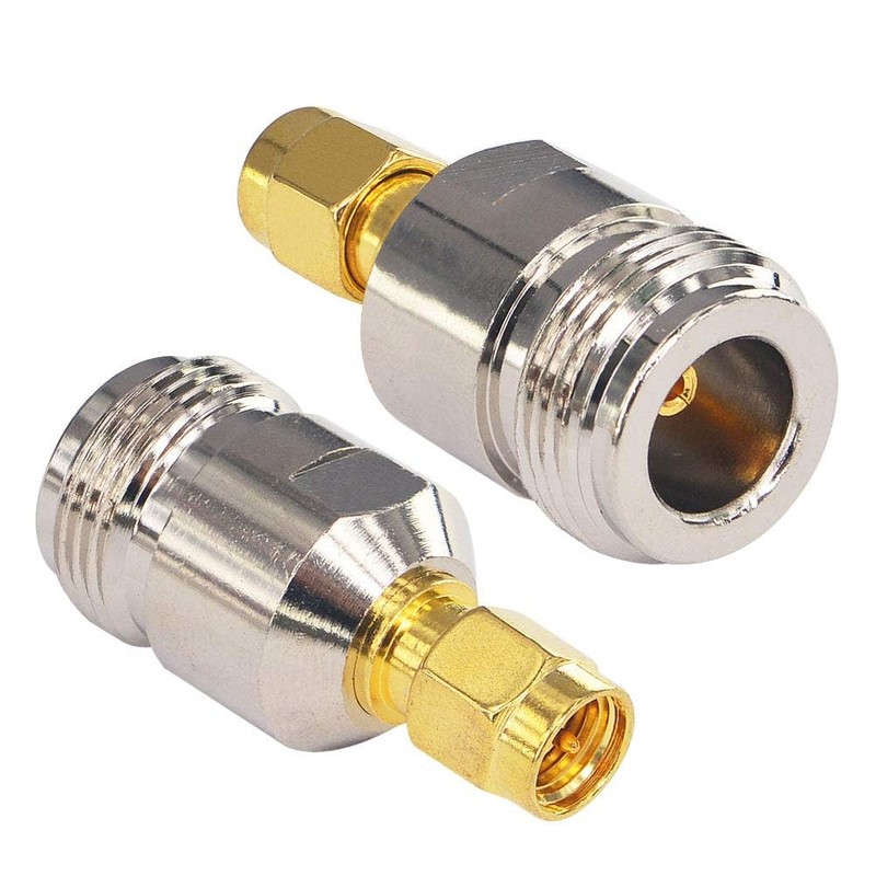 BOOBRIE SMAP to NJ (Male) Coaxial Converter Connector, Low Loss