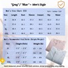 Men’s Bedridden Patient Pajama Set Snap Front Hospital Gown for