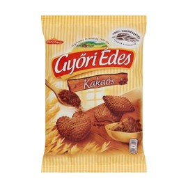 Győri Édes 10x Hungarian Original Gyori Edes Sweet Biscuit with Cocoa 150g / 5.3oz
