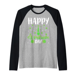St. Patricks Day Rubab Player Musicians Saint Paddy's Raglan Baseball Tee