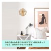 Wall Clock Wooden Simple Stylish Cute Roman Style Silent Continuous