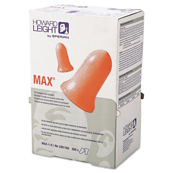 HOWMAX1D - MAX-1 D Single-Use Earplugs