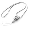 trage.band® Textile Carrying Straps, Long and Short, grey