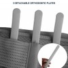 Magnetic Lumbar Support Belt Unisex Breathable Waist Lumbar Correction BraceGray