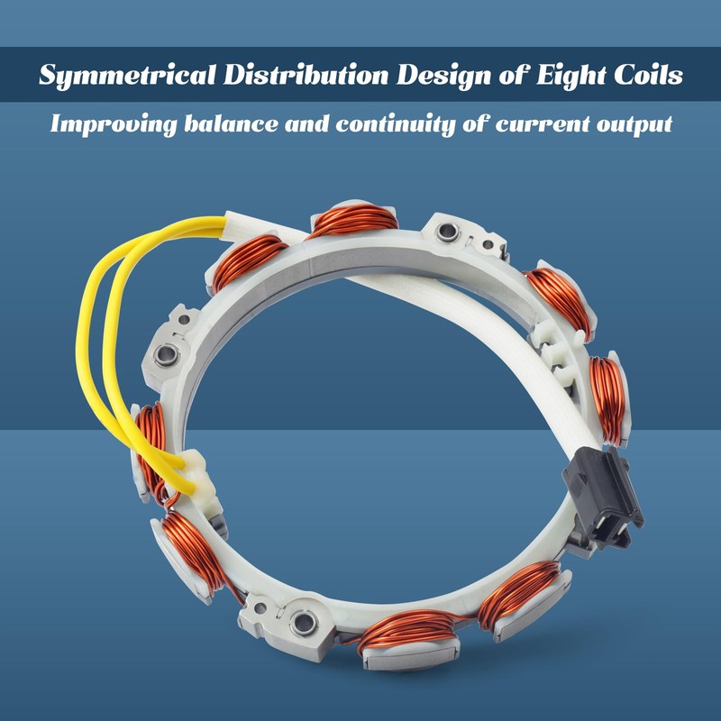 Esttlamer 846882 Charging Coil and Alternator Stator Assembly Replacement for