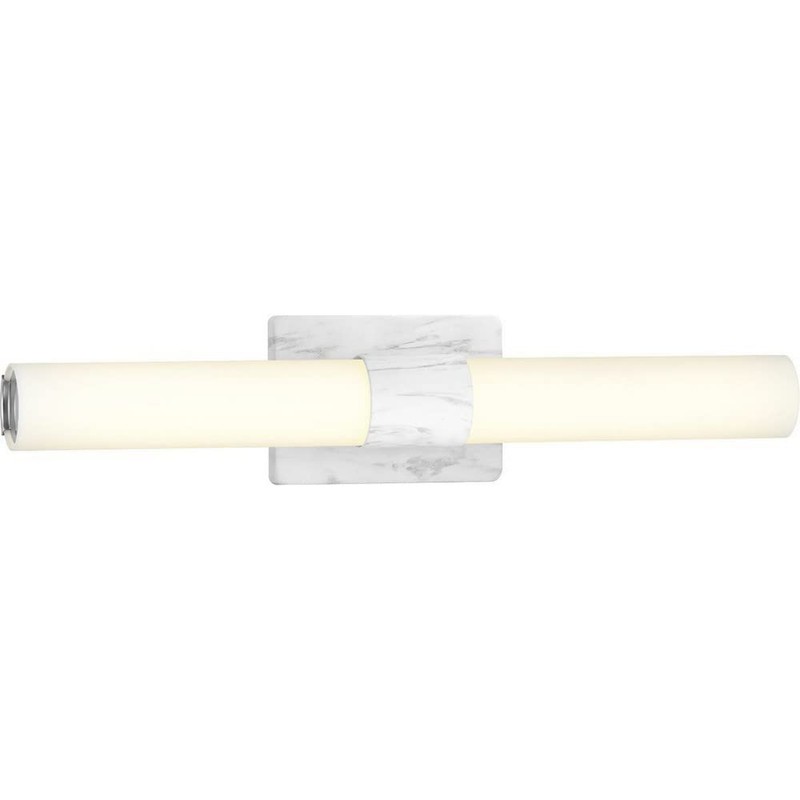 Progress Lighting Blanco LED Collection 22" Etched White Glass Luxe