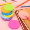 Round Sticky Notes 8 Color Bright Colorful Sticky Pad 75