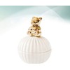 Ceramic Jewelry Box Jewelry Organizer Holder Tabletop Container with Bear