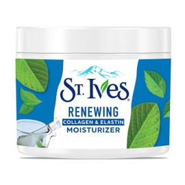 St. Ives Collagen Elastin Face Moisturizer for Dry Skin, Paraben free and Non Comedogenic, 10 oz