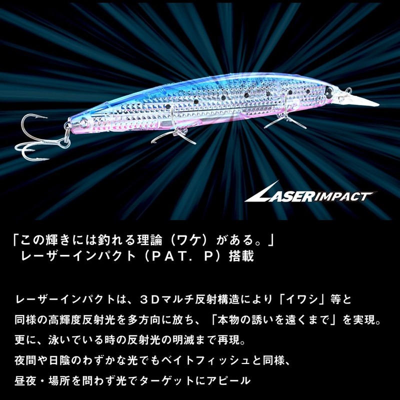 Daiwa Minnow SLZ Set Upper 145SD-L LI, LI Konoshiro
