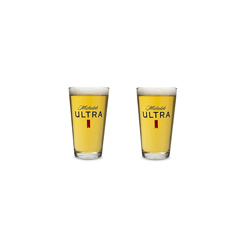 Michelob Ultra Pint Glass - Set of 2