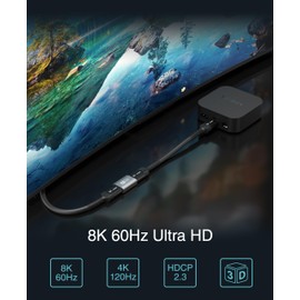 BlueRigger 8K HDMI Coupler - 4 Pack (8K 60Hz, 3D, Female to Female Adapter, 2.1 HDMI Extender, Union Connector) - Compatible with HDTV, Gaming Console, Monitor, Laptop, Projector, TV Box