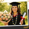 Kigeli 1 Pack 37 Inches Hawaiian Graduation Kukui Nut Leis