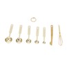 Measuring Spoons 7 in 1 Stainless Steel Stackable Design Multifunction