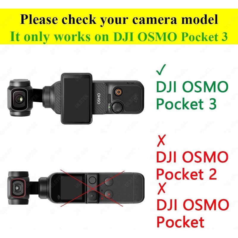 ULBTER Lens Screen Protector for DJI Osmo Pocket 3 [2+2Pack],
