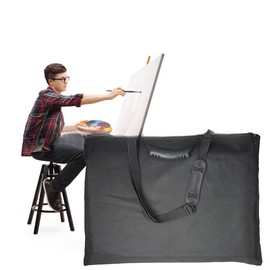 Art Supplies Bag, Sketch Bag, 3-Way Lightweight, Waterproof, Shoulder Bag, Fabric, Drawing Board Bag, Multi-functional, Large Capacity, Panel Bag, Handbag, Sketch Paper, Art Supplies, Storage Bag, For Outings, Portable, For Beginners, Students, Adults, U