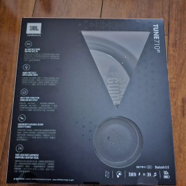 JBL Tune 710BT Bluetooth Wireless Over-Ear Headphones - Black