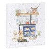 Wrendale Designs Country Kitchen Canvas dogs and cats 20CM