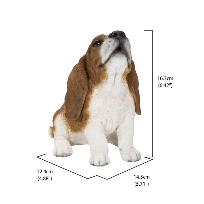 Hi-Line Gift Ltd. Basset Hound Puppy Howling