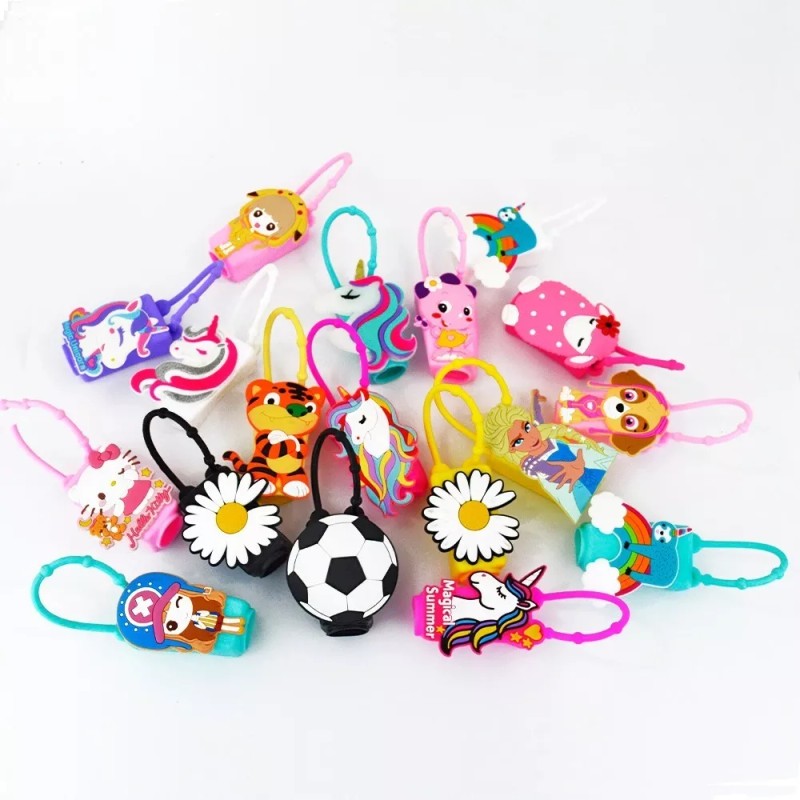 Tton Estuche Para Gel Con Funda Holder Personajes Silicón 3