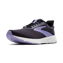 Brooks Women’s Anthem 6 Neutral Running Shoe - Ebony/Lavender/Copper - 10 Medium