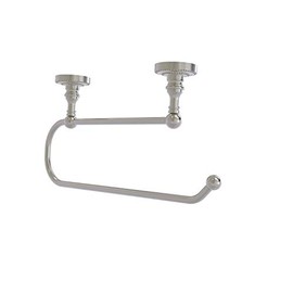 Allied Brass Dottingham Collection Under Cabinet Paper Towel Holder, Satin Nickel