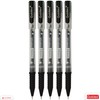 Goldex Kiwi BLACK 5 x 0.7mm Tip Soft Gel Pens