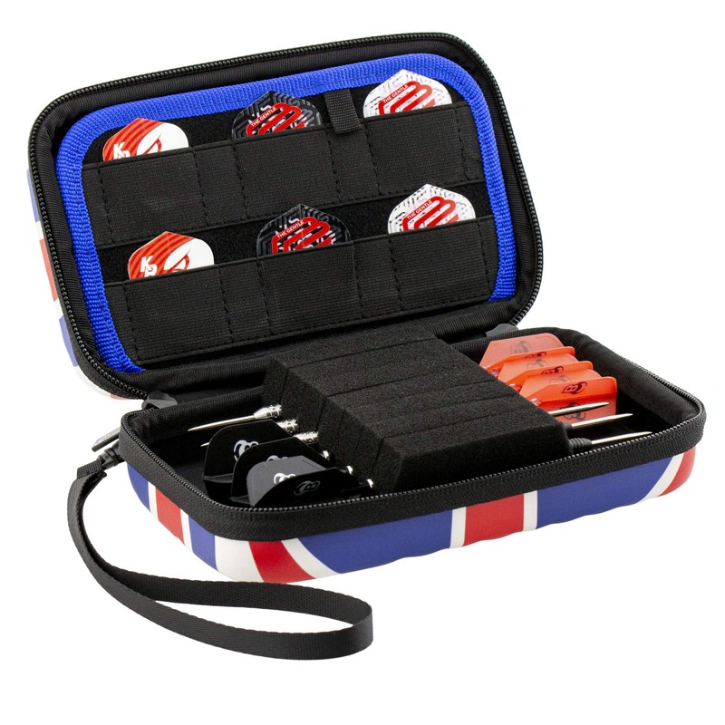 Bull's 66389 Orbis XL Dart Case Union Jack Dart Case